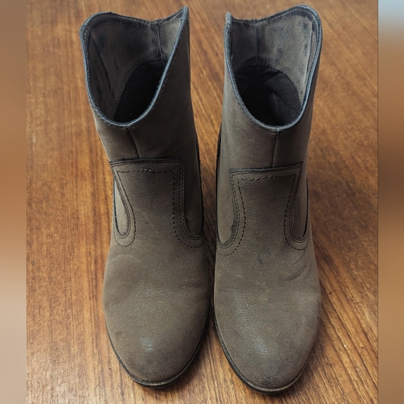 Rocket Dog Soundoff Western Bootie Light Brown Taupe 7.5 - Picture 2 of 5